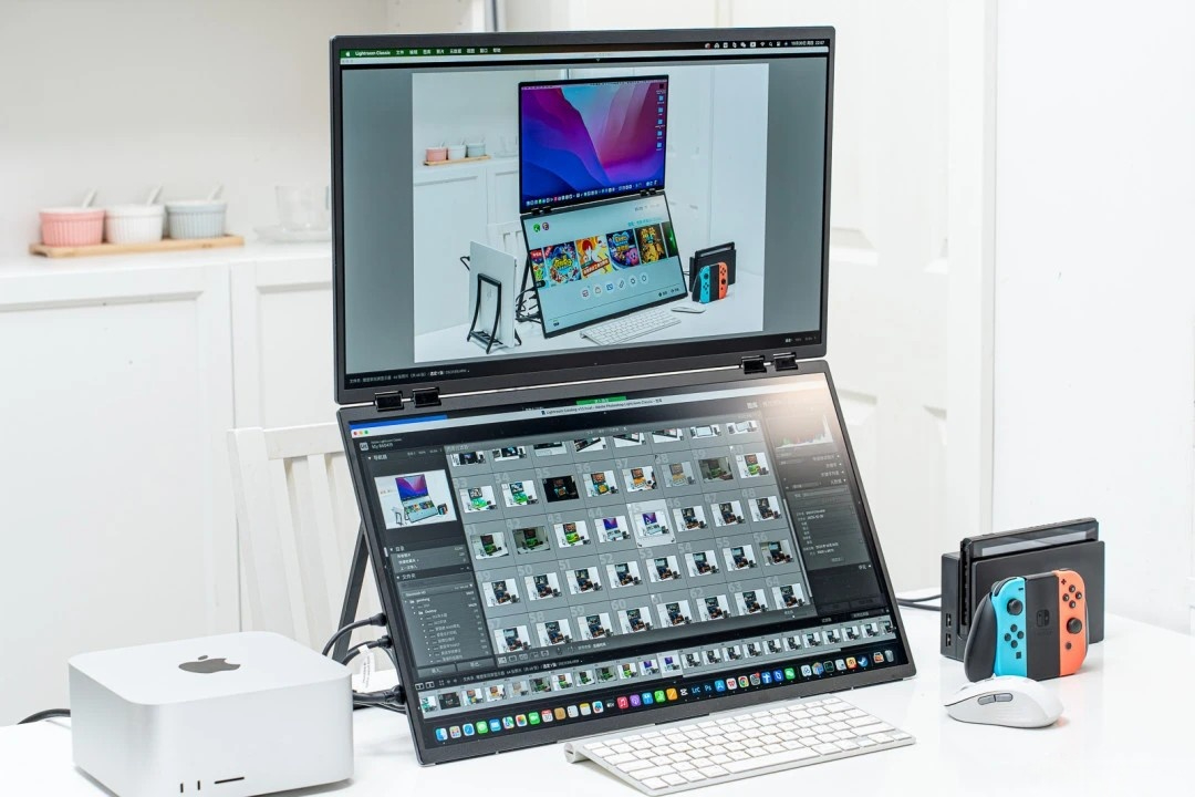 双屏生产力革命，与4K 23.8寸折叠显示器的深度体验