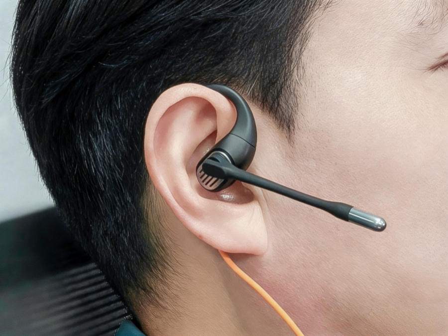 打游戏0延迟，通话AI降噪！开石Link10这百元开放式耳机真香啊！