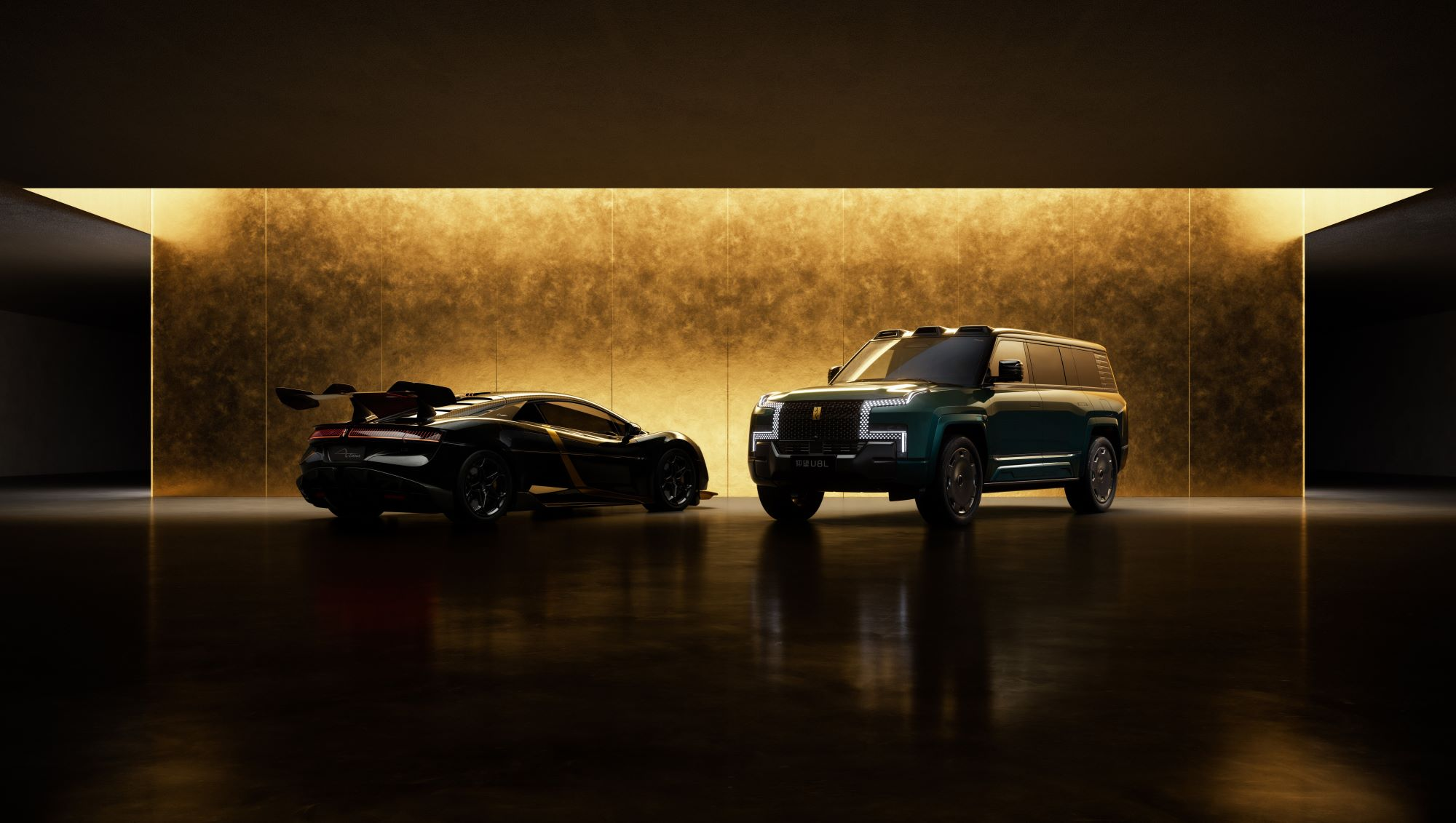 仰望U9X量产高定与U8L鼎藏版北京车展全球首秀