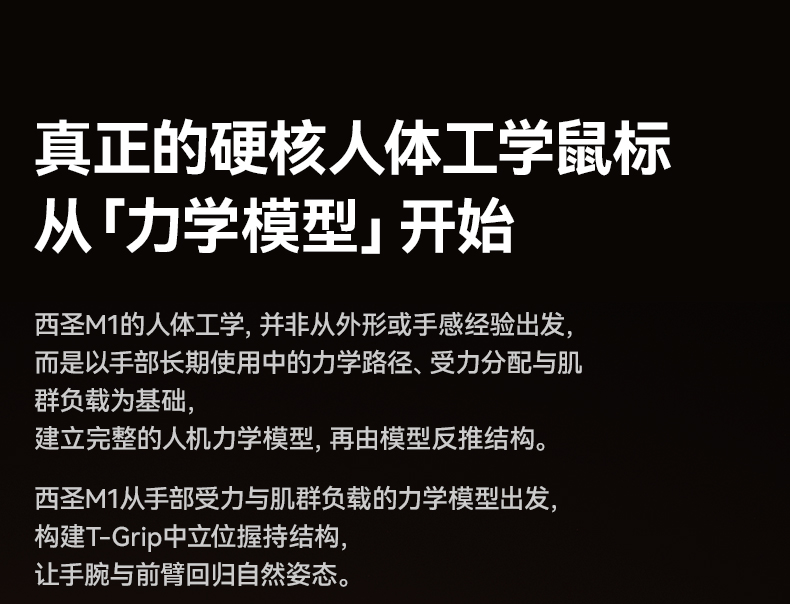 第 193期 西圣M1人体工学鼠标 免费众测资格