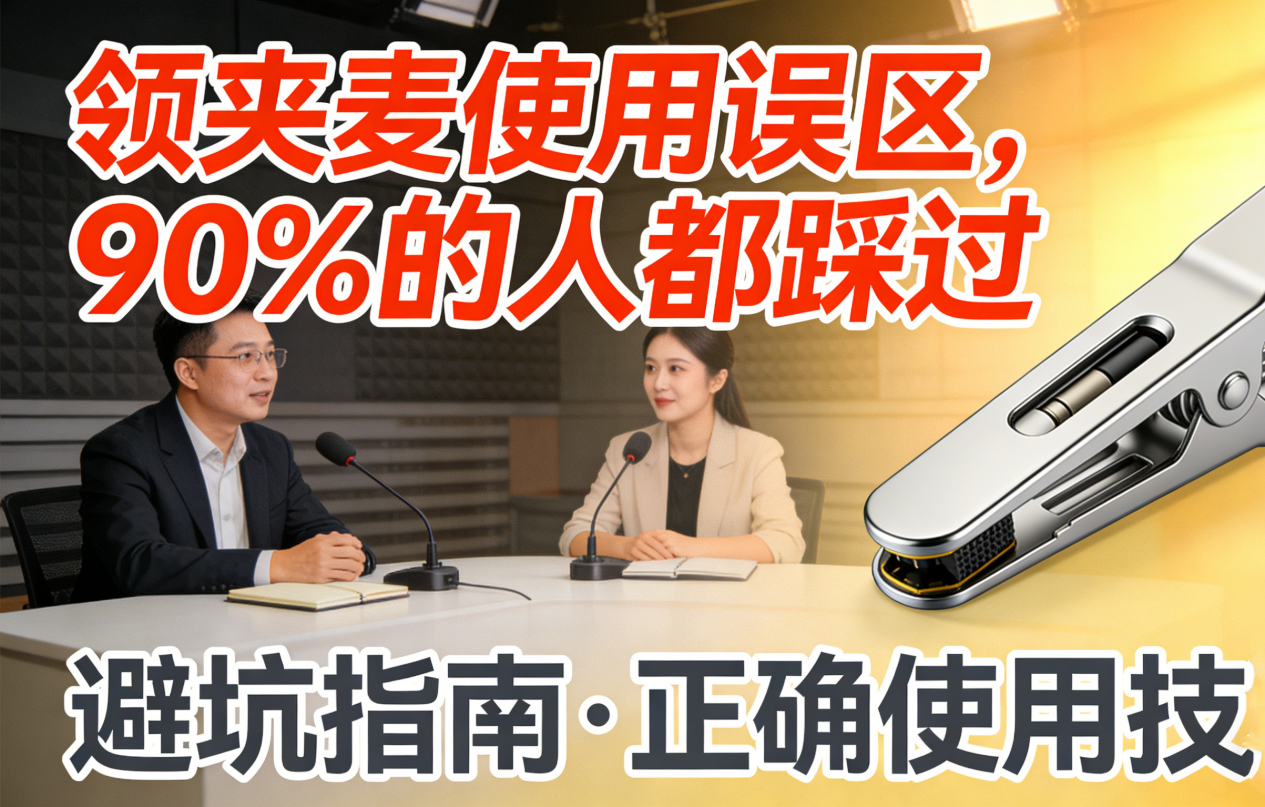 无线领夹麦克风怎么选？五大热门品牌排行榜单来袭！小白精选