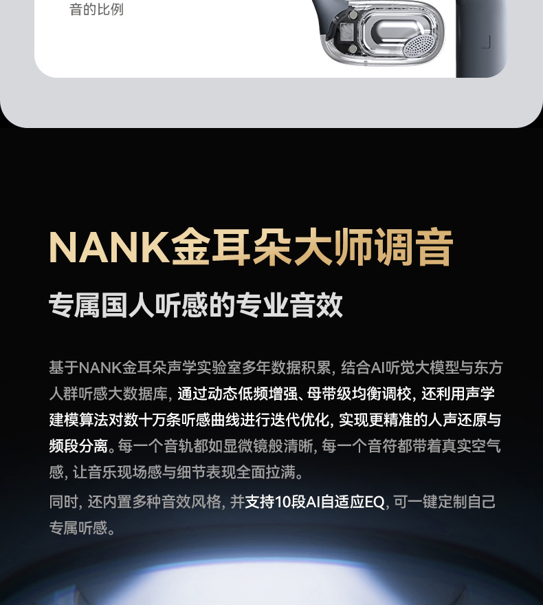 第194期南卡OE GT2开放式耳机免费众测资格