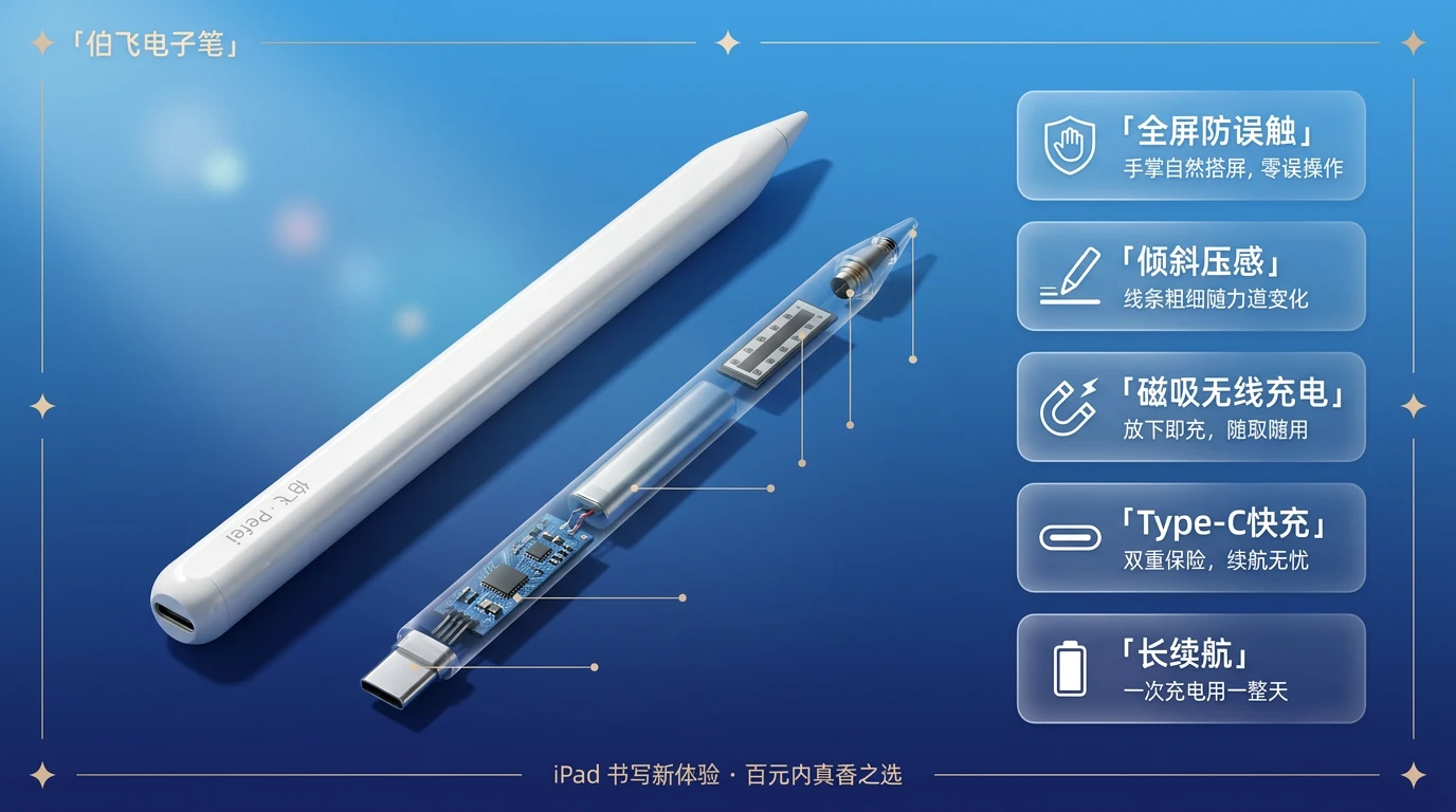 花了800块买Apple Pencil之后，我后悔了——聊聊伯飞电子笔这个「迟来的答案」