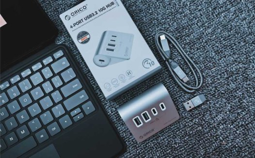 轻薄本最佳搭档：奥睿科ORICO——USB3.2四口扩展器体验分享