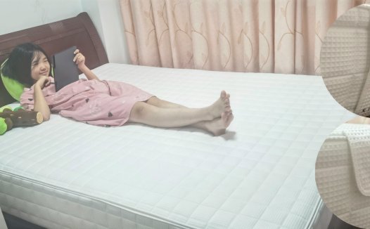 儿童护脊床垫保姆级教程，栖作坚果三代到底值不值？
