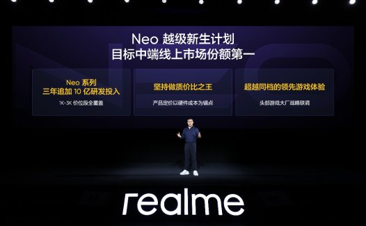 仅2099元起，“耐玩战神”真我Neo7正式发布