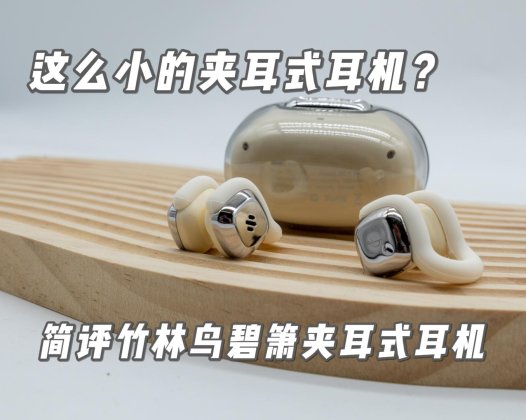 这么小的夹耳式耳机？简评竹林鸟碧箫夹耳式耳机