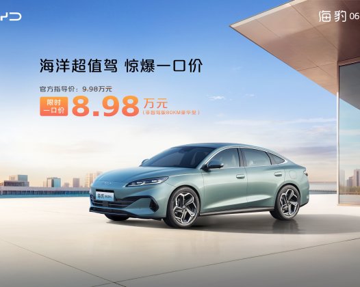 海洋王朝放大招，一口价8.98万起