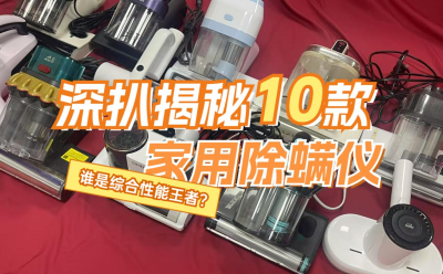 十大公认好用的除螨仪2025年：高品质床上除螨仪十大名牌排行榜