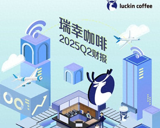 瑞幸咖啡2025年第二季度：净收入123.59亿元，门店净增2109家